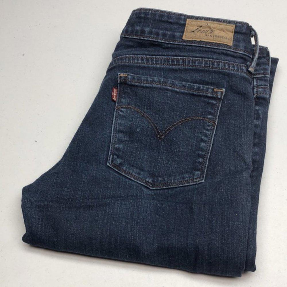 LEVIS SLIGHT CURVE STRAIGHT JEANS 4/27x28 😎